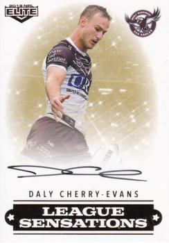 2019 NRL Elite - League Sensation Signature Series #LS06 Daly Cherry-Evans Front